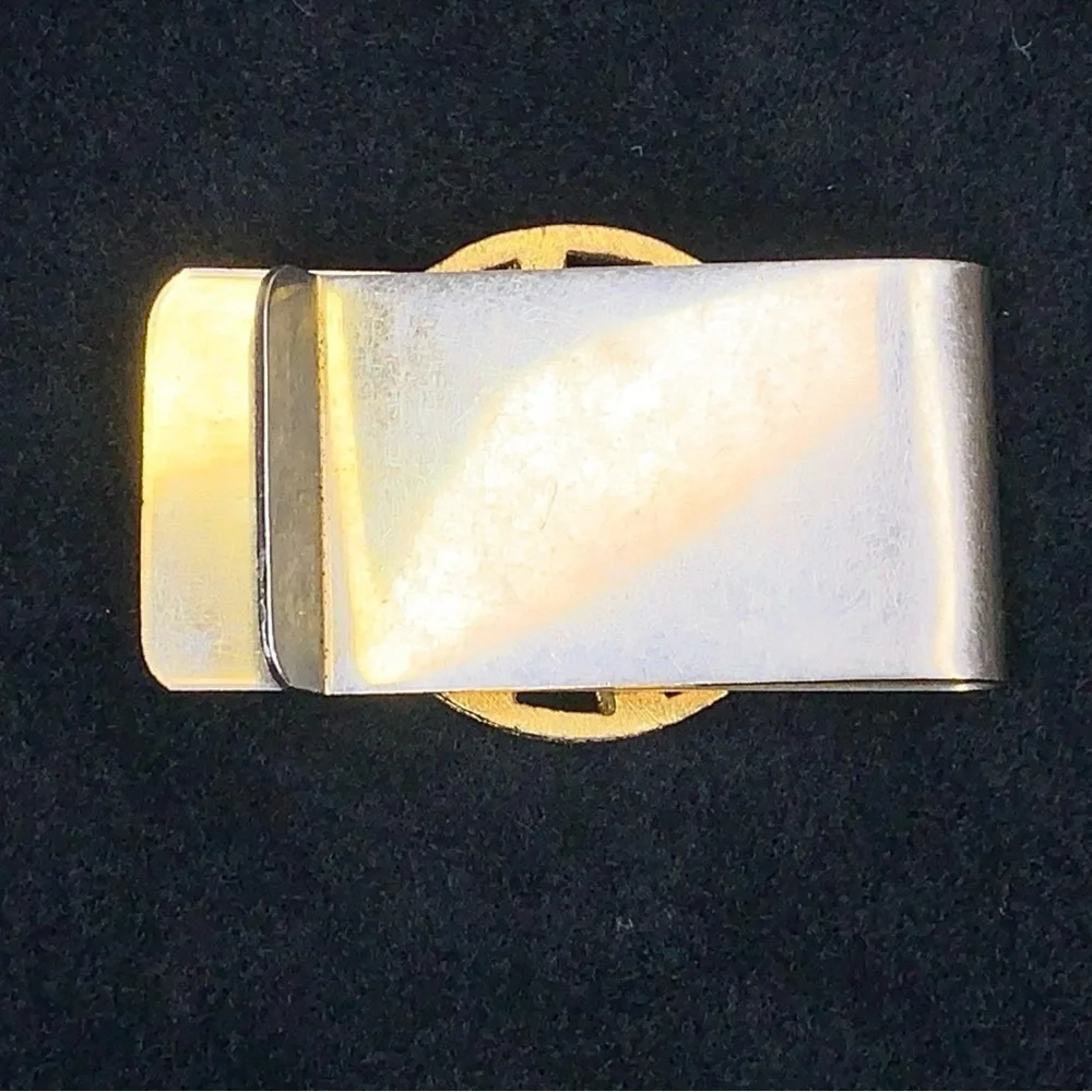 Vintage 1907 Indian Head Penny Silver Gold Tone Money Clip Men Gift Western